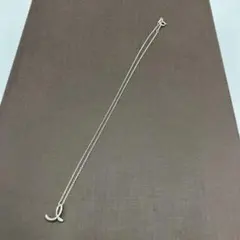 Tiffany & Co. シルバー イニシャルe ネックレス