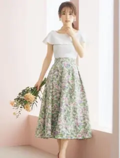 【最終値下げ/美品】Apuweiser-riche ロングスカート