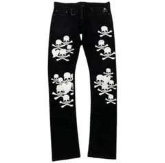 Roen skull printed skinny jeansのサムネイル