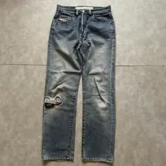 archive grunge diesel fade denim pants