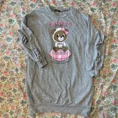 by♡LOVEIT♡バイラビ*ラビ子♡130*ロングスウェット*ワンピースのサムネイル