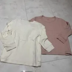 ヒートテック 極暖 ワッフルTシャツ 110cm