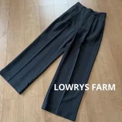 美品ローリーズファームタックワイドパンツＭサイズ