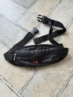ランニング用ウエストポーチ 黒