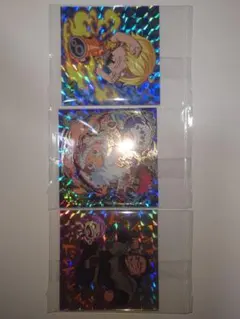 ワンピース　ウエハース　シール　計３枚
