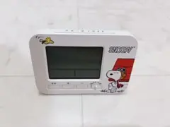 PEANUTS スヌーピー 電波　デジタル置時計　目覚まし時計