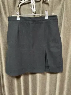 GU スリット入りボックスミニスカート XLサイズ