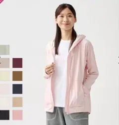 2026新作　ワークマン　クールUV遮熱サンシェードパーカー L ベージュ