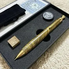 こぶた工房 楠 瘤杢 極上 真鍮金具 シャープペンシル 0.5 こぶた工房 楠 瘤杢 極上 真鍮金具 シャープペンシル 0.5 - メルカリ