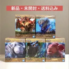 モンハン鎮座獣フィギュア５種　リオレウス　ジンオウガ　ナルガクルガ　フルフル２種