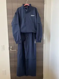 新品☆タイトリスト☆レインウェア☆セットアップ☆ネイビー☆M