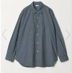 <Steven Alan ヘイズ チェック レギュラーカラー シャツ LOOSEのサムネイル