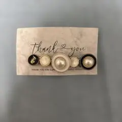 エレガントなパールヘアピンセット