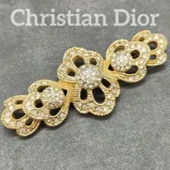 美品 ディオール ChristhianDior ピンブローチ フラワー カメリア