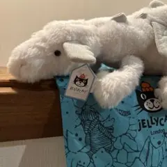 ジェリーキャット オニキスドラゴン ぬいぐるみ 龍 竜 ブラック 50cm
