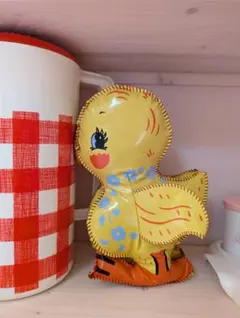 ヴィンテージ☆オイルクロスひよこ
