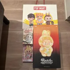 ラブブ Rock The Universe チェックメイト　マカロン　3点セット