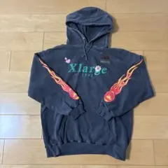 X-largeパーカーフーディー　短丈　レア　24時間以内配送　メンズ　値下げ○
