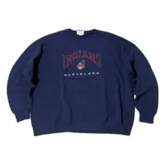 【USA製 希少XXL】Lee SPORT 90s インディアンス スウェット