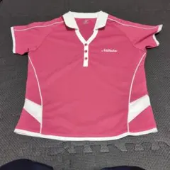 Nittaku ピンク ポロシャツ スポーツ用