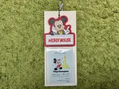 東京ディズニーランド　フロンティアウッドクラフト　カードホルダー　ミッキーマウス