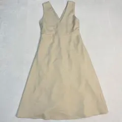 GU/ノースリーブロングワンピース/231-343145/A ライン/裏地/M