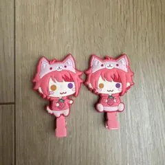 【美品】すとぷり♡莉犬 ヘアクリップ2個セット