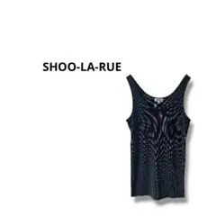 【シューラルー】タンクトップ　ノースリーブ　カップなし　L 黒のサムネイル