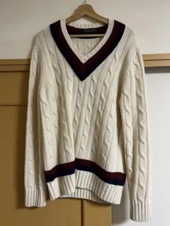 Brooks Brothers ケーブルニットテニスセーター Mのサムネイル