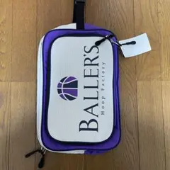 【新品未使用⭐️】BALLER'S シューズケース　ホワイト　パープル　ブラック