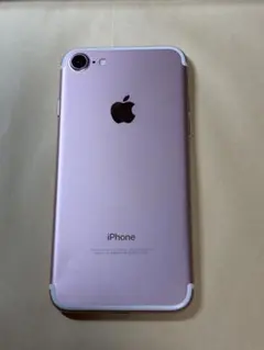 ボディー極美品バッテリー85% iPhone 7 32GB ローズゴールド