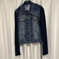 hype sullen デニム ドッキングジャケット ニット archiveのサムネイル
