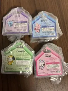 BT21 パッケージチャーム CHIMMY MANG COOKY KOYA