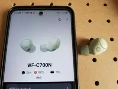 【左イヤホンのみ Ver.2.0.5】SONY WF-C700N セージグリーン