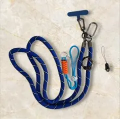 ロープ製スマホショルダーストラップ