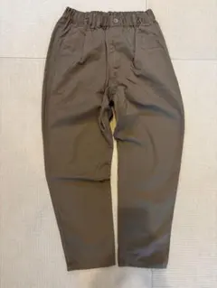 GU キャロットパンツ　ベージュ　160