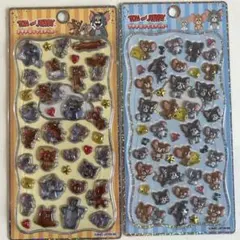 【正規品】トムとジェリー　プチドロップステッカー　2枚セット