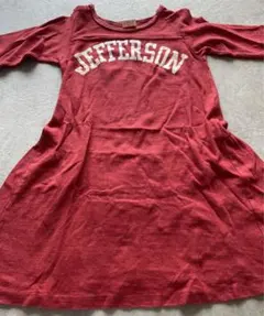 デニムダンガリー　ワンピース　120cm キッズ