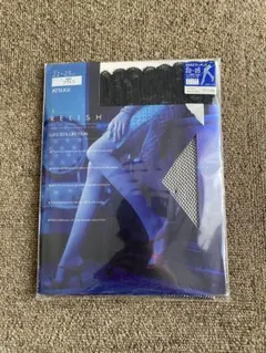 ATSUGI RELISH ふともも丈ストッキング　網タイツ