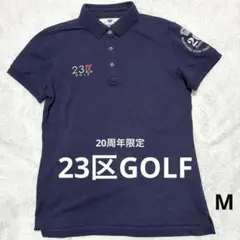 タグ付き 未使用 23区GOLF ポロシャツ ネイビー ゴルフ - メルカリ