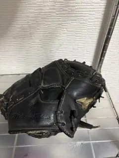 mizuno pro ミズノプロ 硬式用 キャッチャーミット ブラックのサムネイル