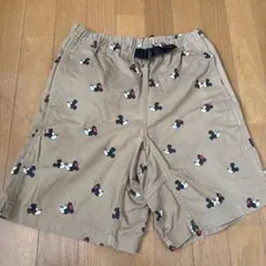 ゆったり L GRAMICCI × Disney ミッキー　チノ　ショーツ