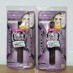 限定色53 ラベンダーブラウン ヒロインメイク ロング＆カールマスカラ2本セット