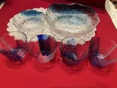 ◉セール！新品　佐々木クリスタル 清露　大鉢1個　小鉢1個　小鉢・グラス4個