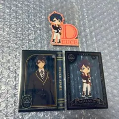 ツイステ　クリアカードコレクションガム　　ステッカー　デュース　①