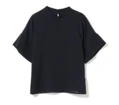 【Demi-Luxe BEAMS】 スタンドネック プルオーバー ブラック Fのサムネイル