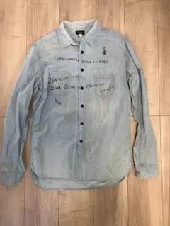Old Joe Co.ステンシルデニム調シャツ 08awのサムネイル