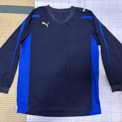 Puma 長袖ピステ ネイビー/ブルー