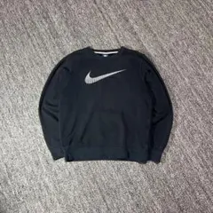 NIKE 紺タグ スウェット ビッグスウッシュ M