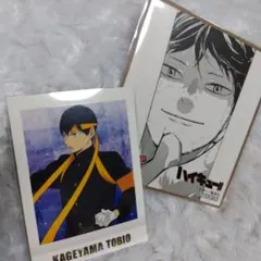 ハイキュー!! 影山飛雄 ぱしゃこれ プレミアム 応援団 ジャンプフェア 色紙